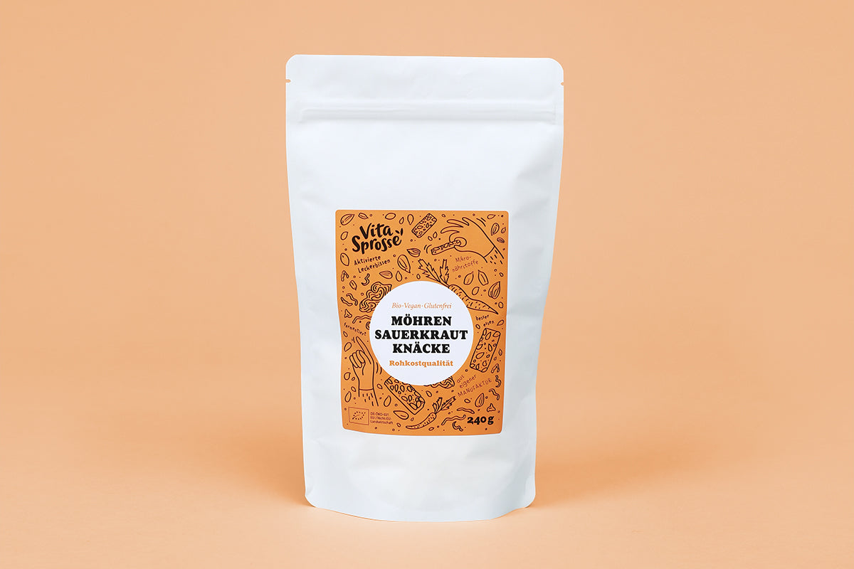 Sauerkraut-Möhren-Knäcke