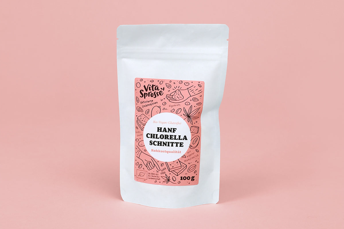 Hanf-Chlorella-Schnitte