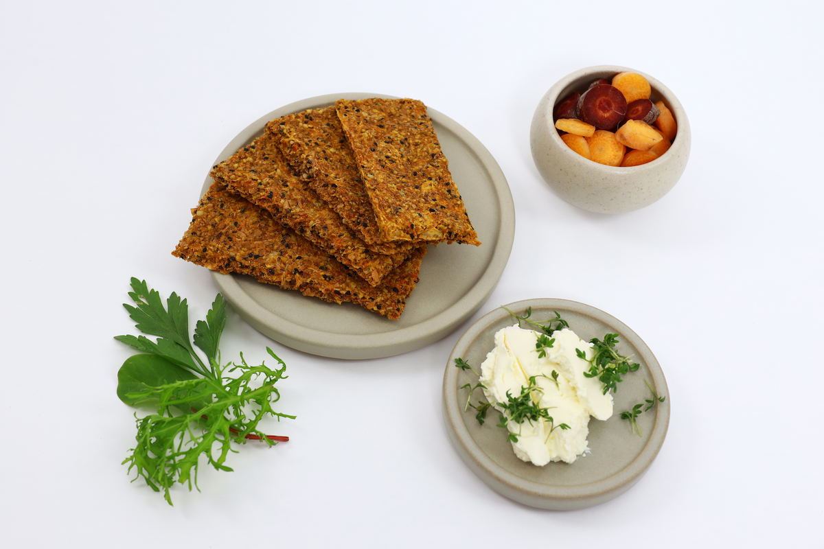 Sauerkraut-Möhren-Knäcke